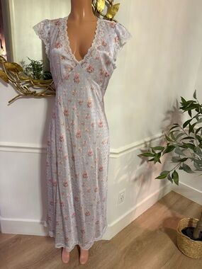 LOVE SHACK FANCY Theodore maxi slip dress